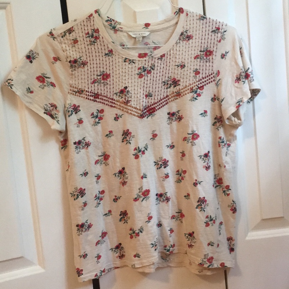 Floral tshirt comfy